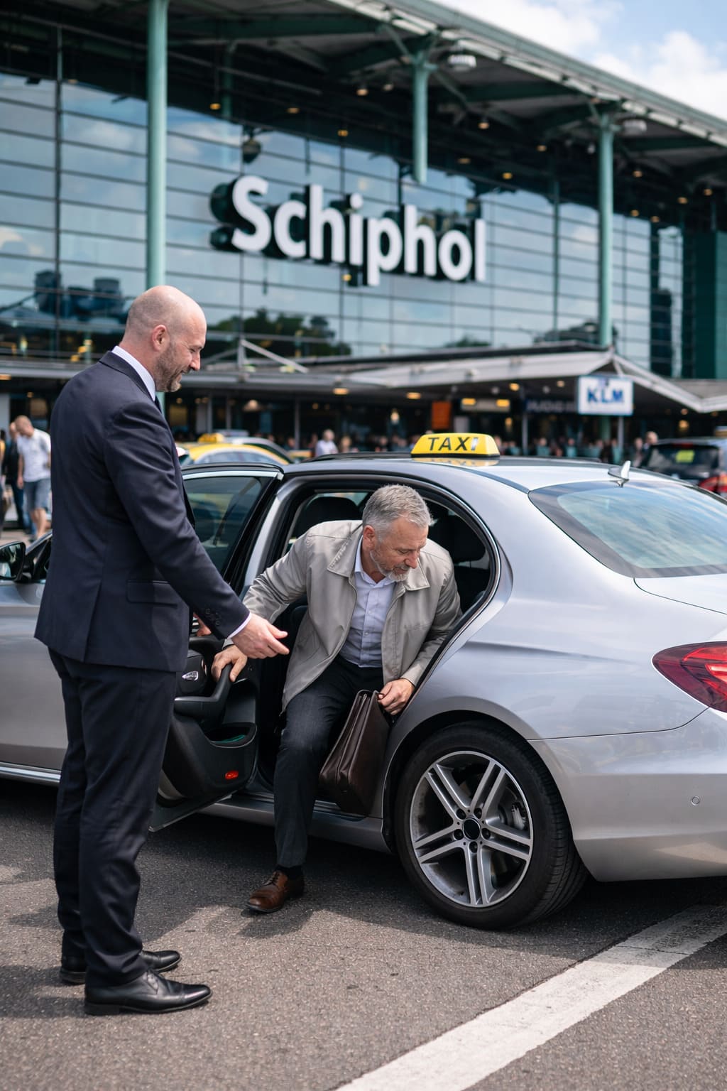 Taxi van Overveen naar Schiphol — HaarlemCabTaxi